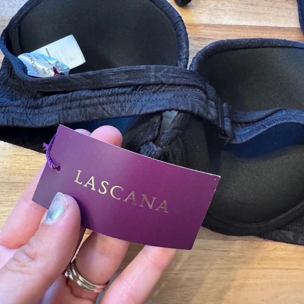Lascana black textured